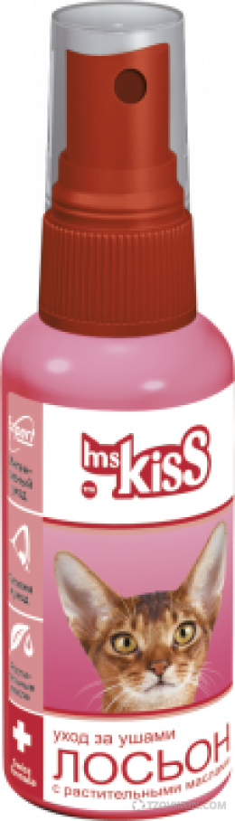 
                            Лосьон для ухода за ушами кошек Ms.Kiss
                         - отзывы