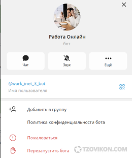 Работа онлайн @work_inet_3_bot
- отзывы