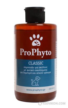 Жидкий шампунь ProPhyto CLASSIC SHAMPOO с растительными экстрактами для блеска и мягкости шерсти собак, 250 мл
- отзывы