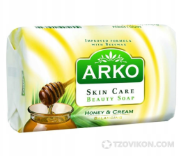 Твердое мыло с экстрактом меда Arko
- отзывы