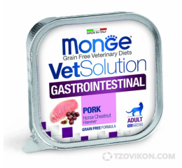 
                            Диетический корм Monge VetSolution Cat Gastrointestinal гастро интестинал для кошек при заболеваниях ЖКТ
                         - отзывы